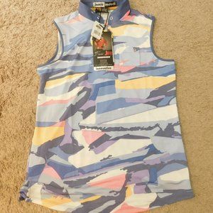 JAMIE SADOCK WOMENS MULTI COLORED SLATE SLEEVELESS TOP-SIZE M-NEW WITH TAGS